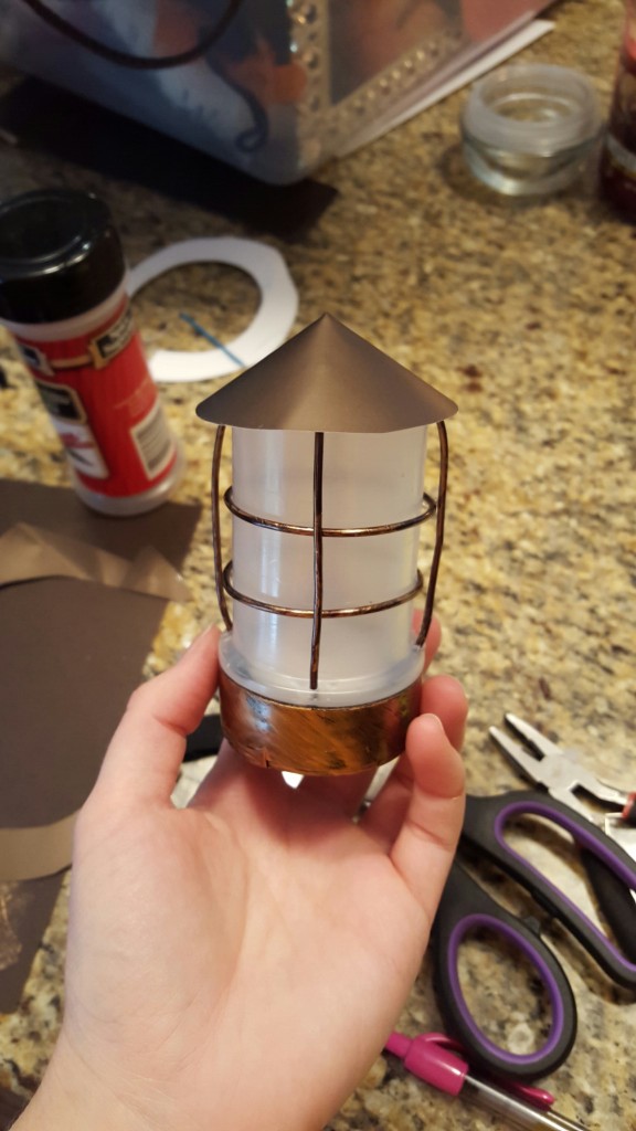 Finished lantern