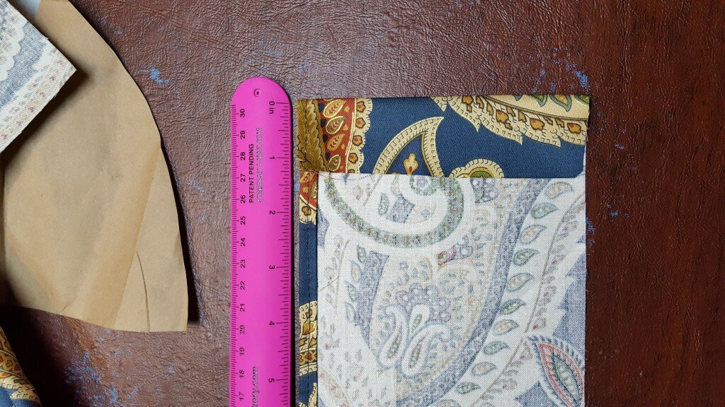 Fold sides in. (Check out my adorable ruler slap bracelet!)