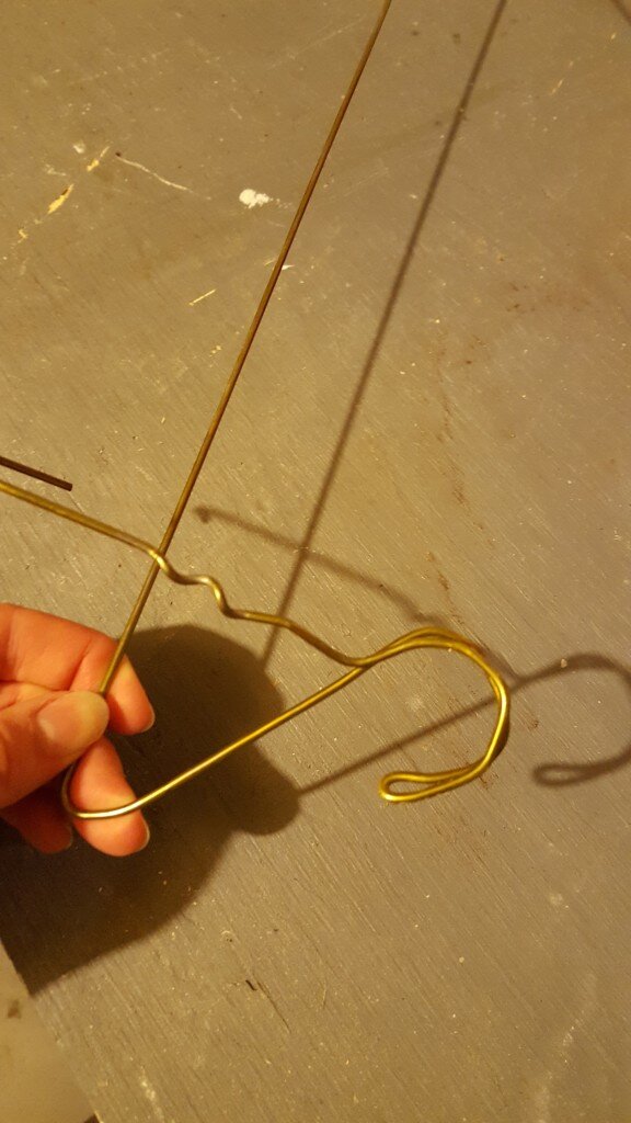 Twist into a hook