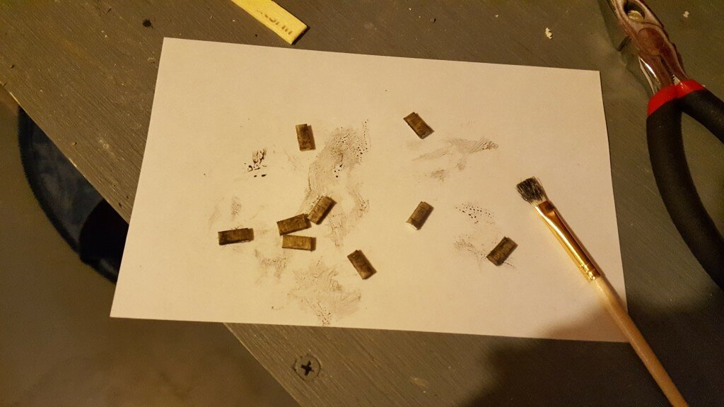 Cut and paint popsicle stick
